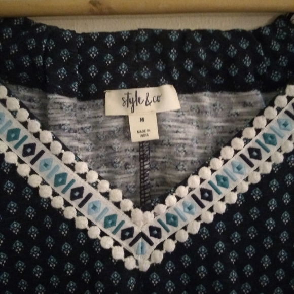 Style & Co Boho Top - Picture 5 of 7